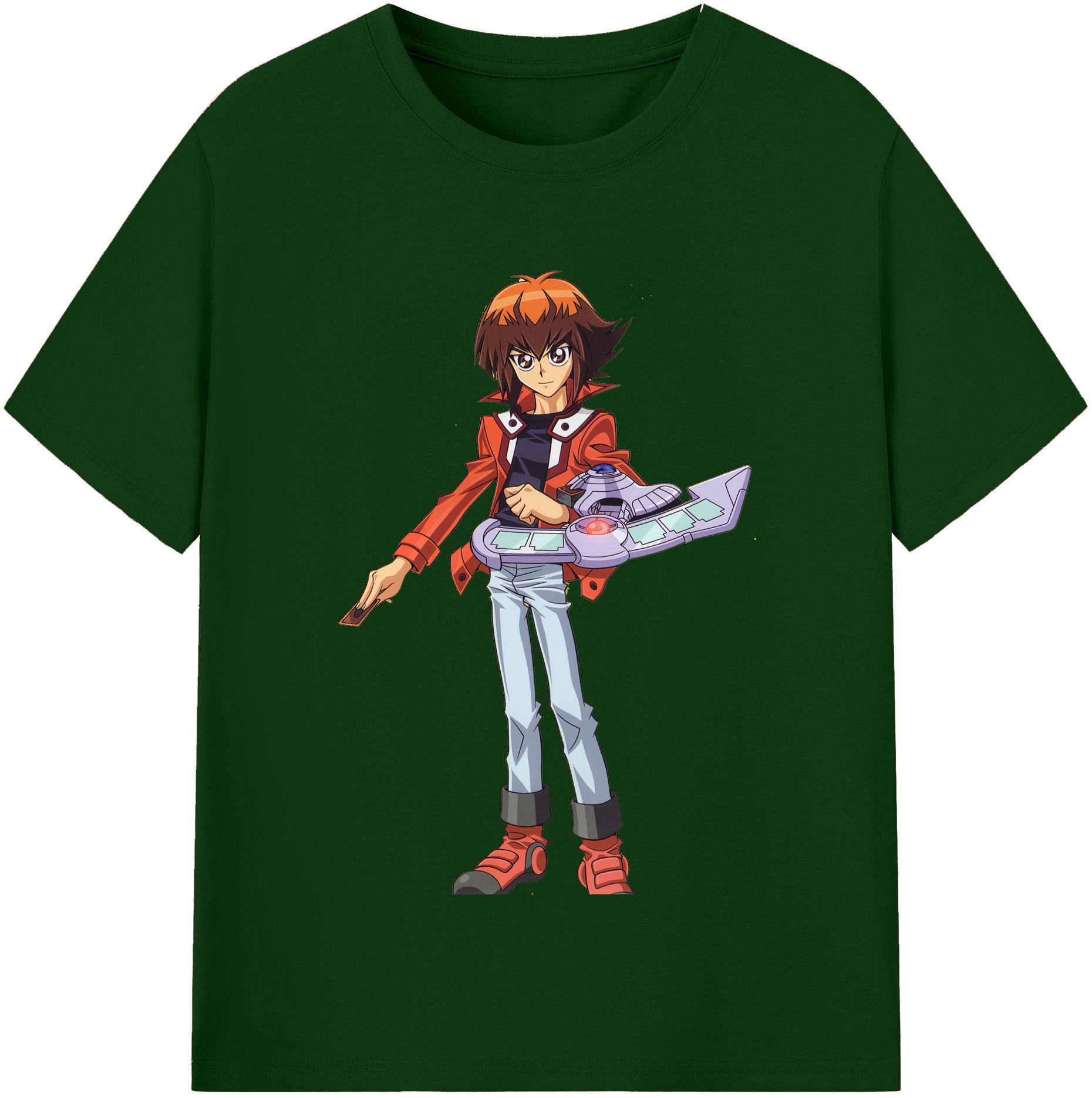 （画像用） 遊☆戯☆王 Yu-Gi-Oh! 綿100％半袖Tシャツ（フロントプリント）